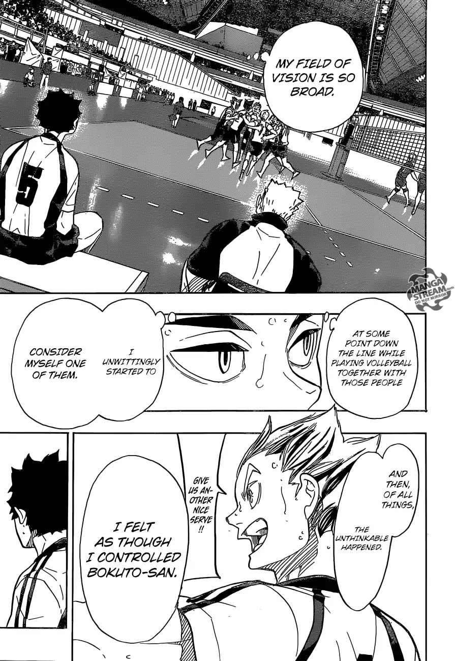 Haikyu!! Chapter 333 page 10 - Chapter 333: Task Focus