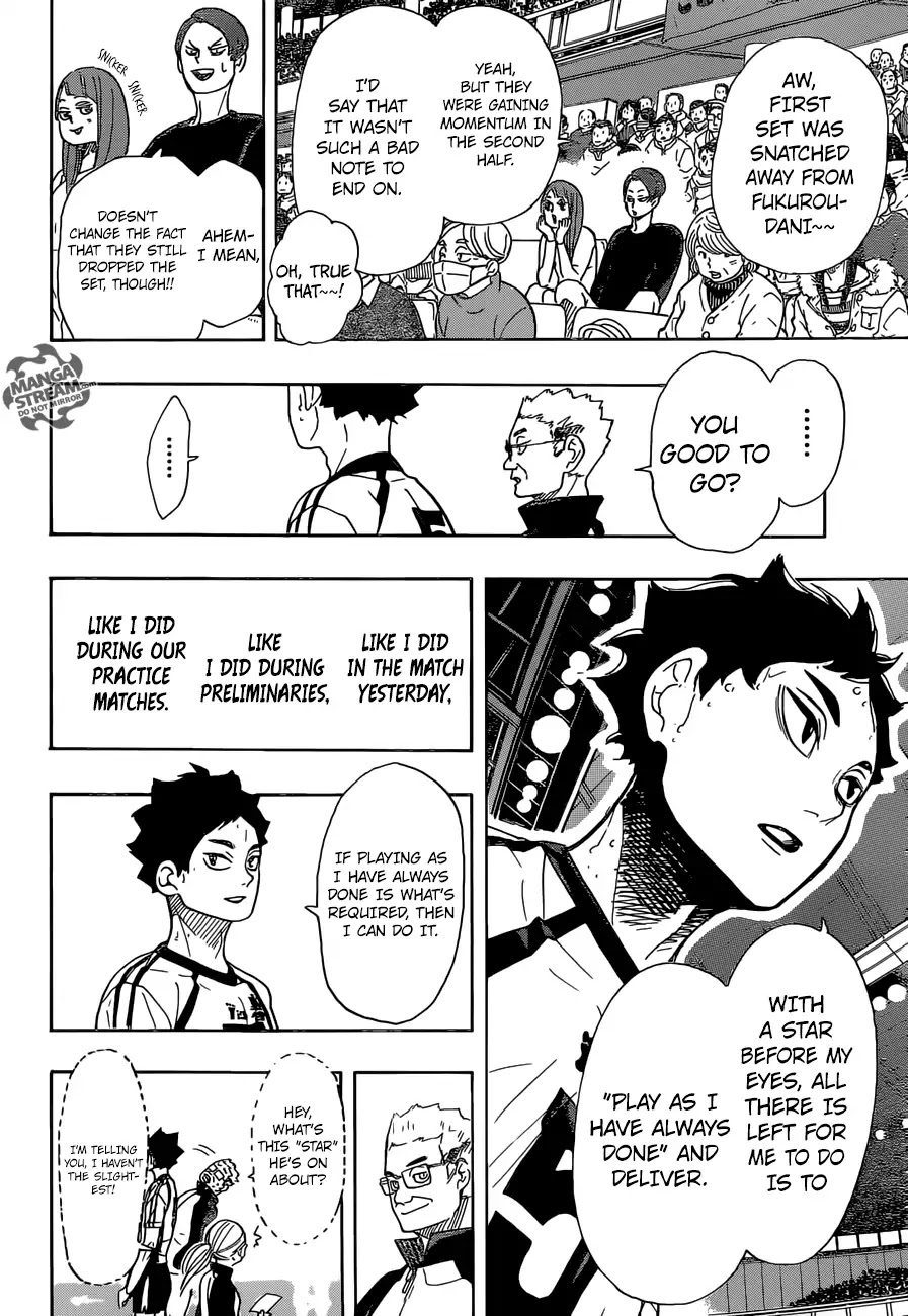 Haikyu!! Chapter 333 page 13 - Chapter 333: Task Focus