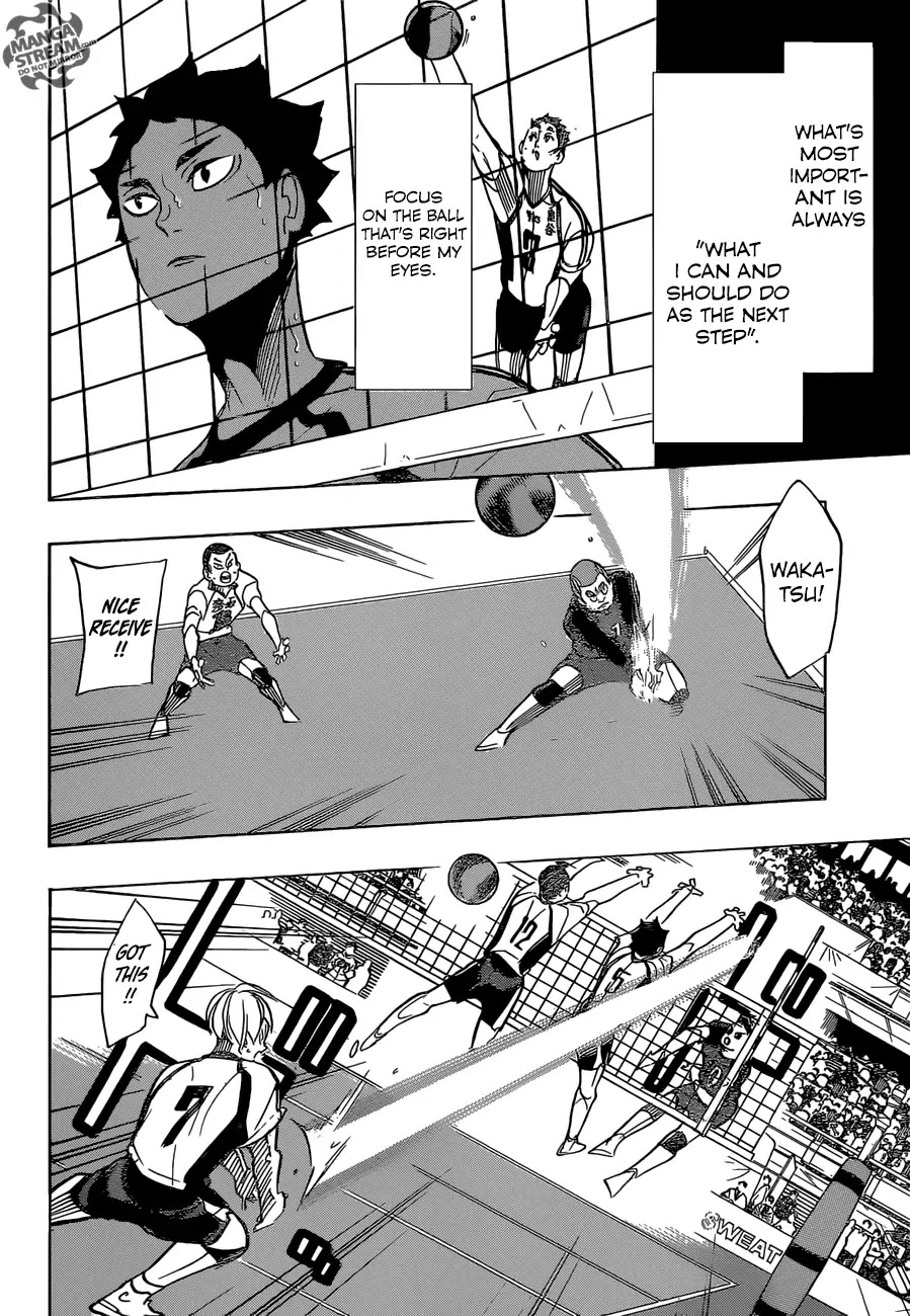 Haikyu!! Chapter 333 page 15 - Chapter 333: Task Focus