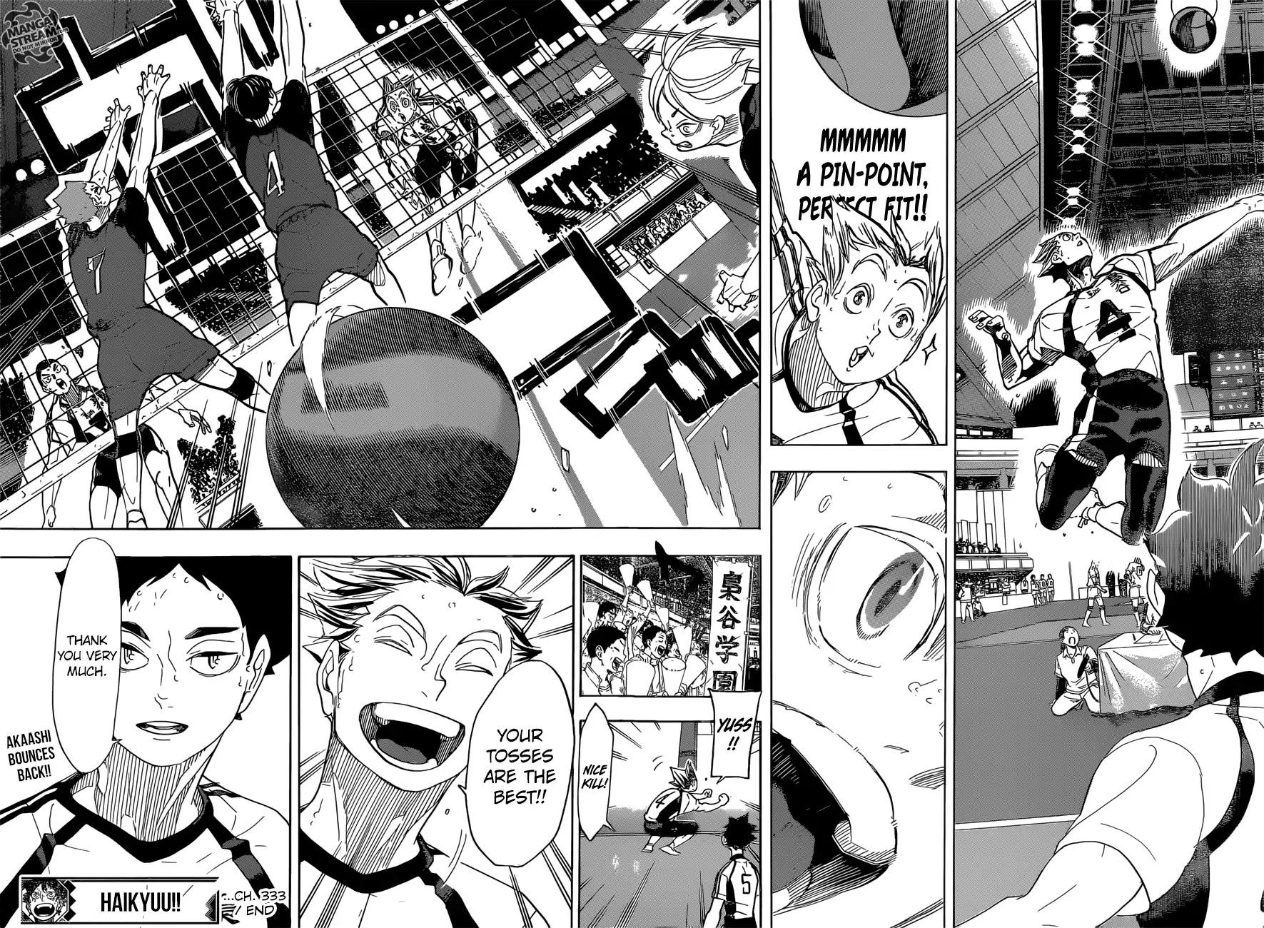 Haikyu!! Chapter 333 page 19 - Chapter 333: Task Focus