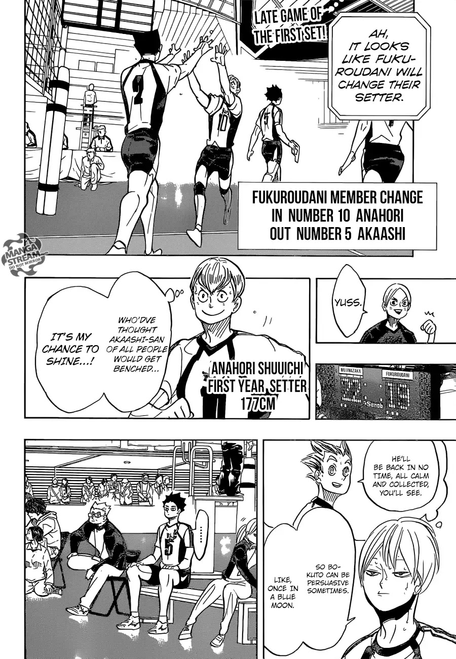Haikyu!! Chapter 333 page 3 - Chapter 333: Task Focus