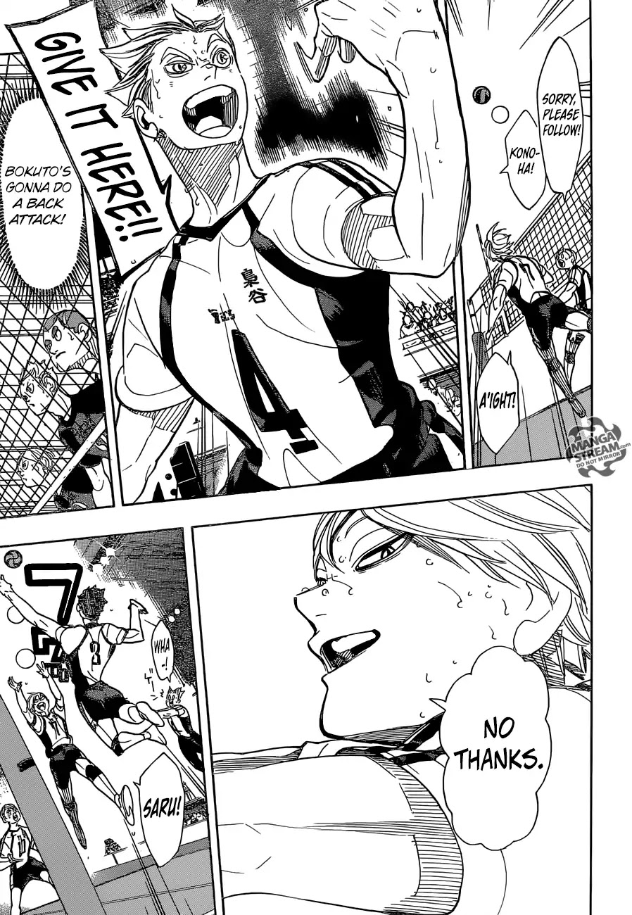 Haikyu!! Chapter 333 page 8 - Chapter 333: Task Focus