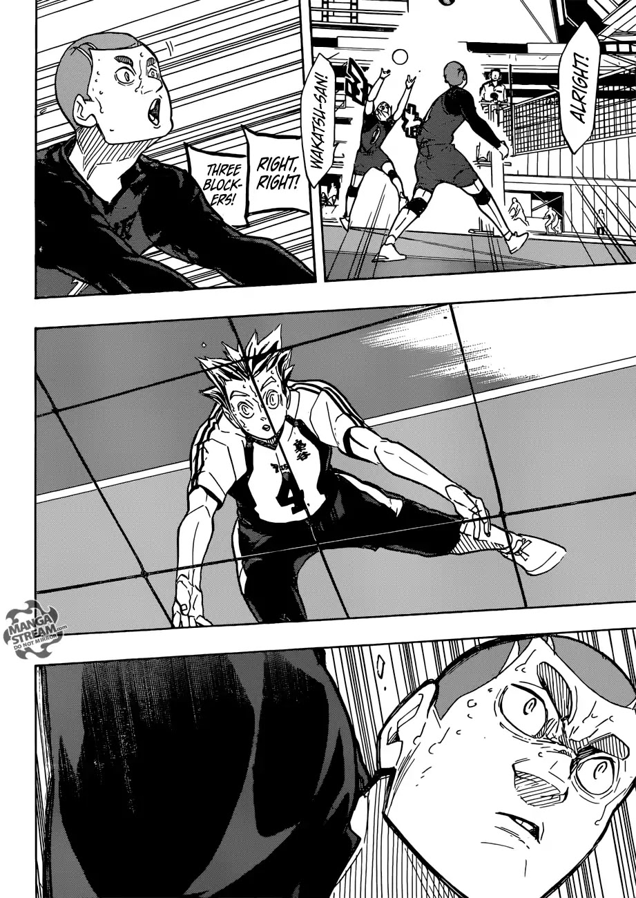 Haikyu!! Chapter 334 page 11 - Chapter 334: Breaking Free From Negativity Haruichi Furudate