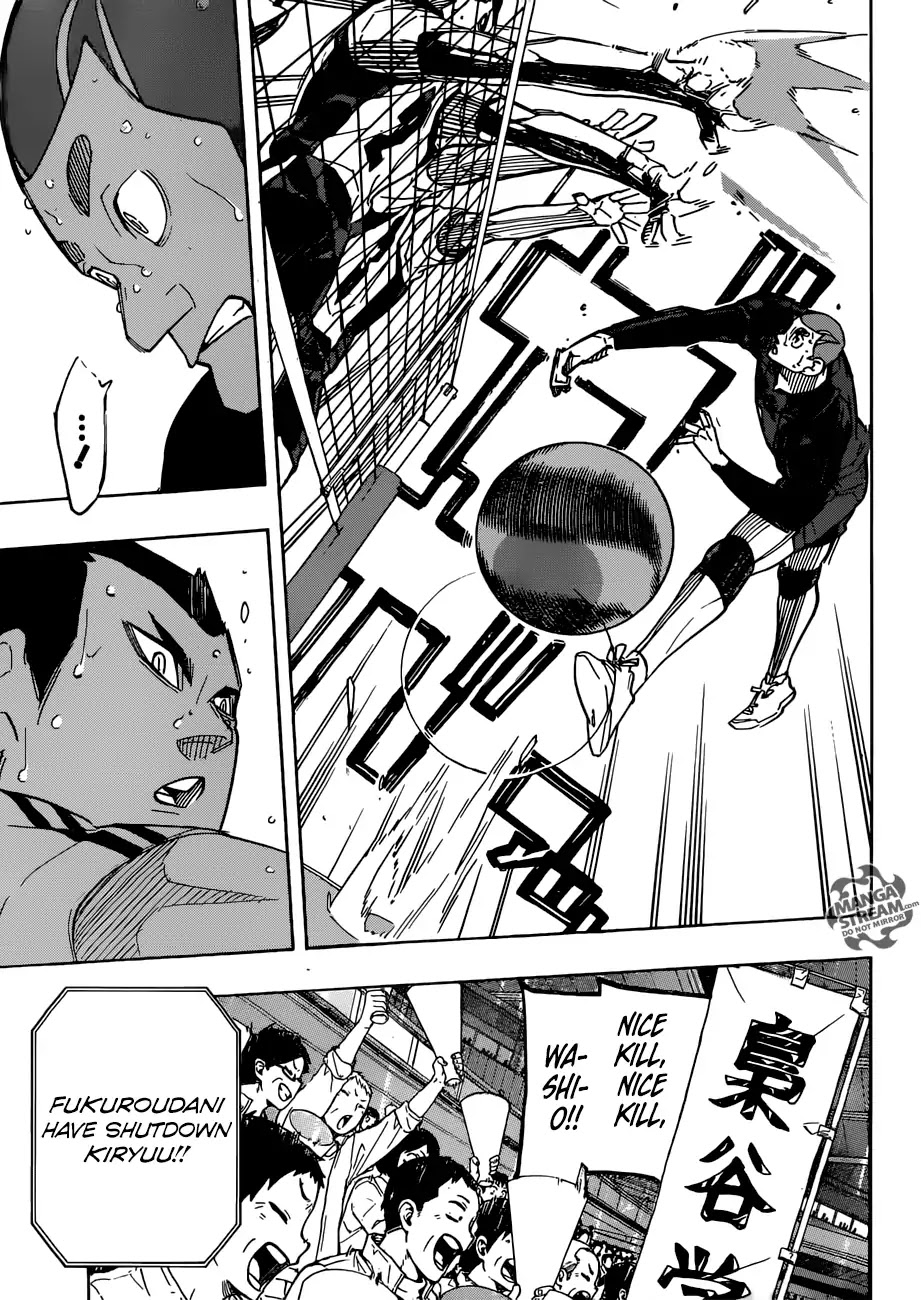 Haikyu!! Chapter 334 page 12 - Chapter 334: Breaking Free From Negativity Haruichi Furudate