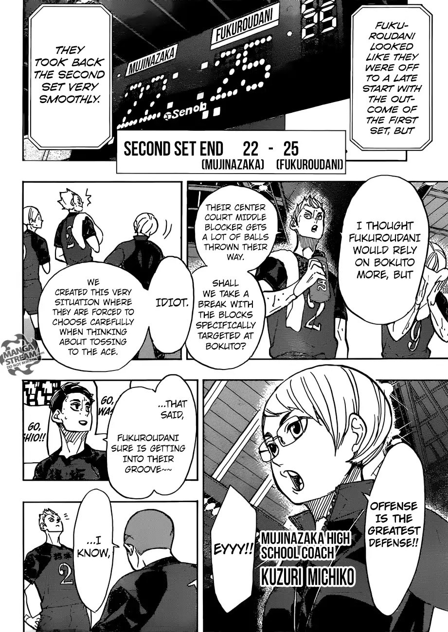 Haikyu!! Chapter 334 page 13 - Chapter 334: Breaking Free From Negativity Haruichi Furudate