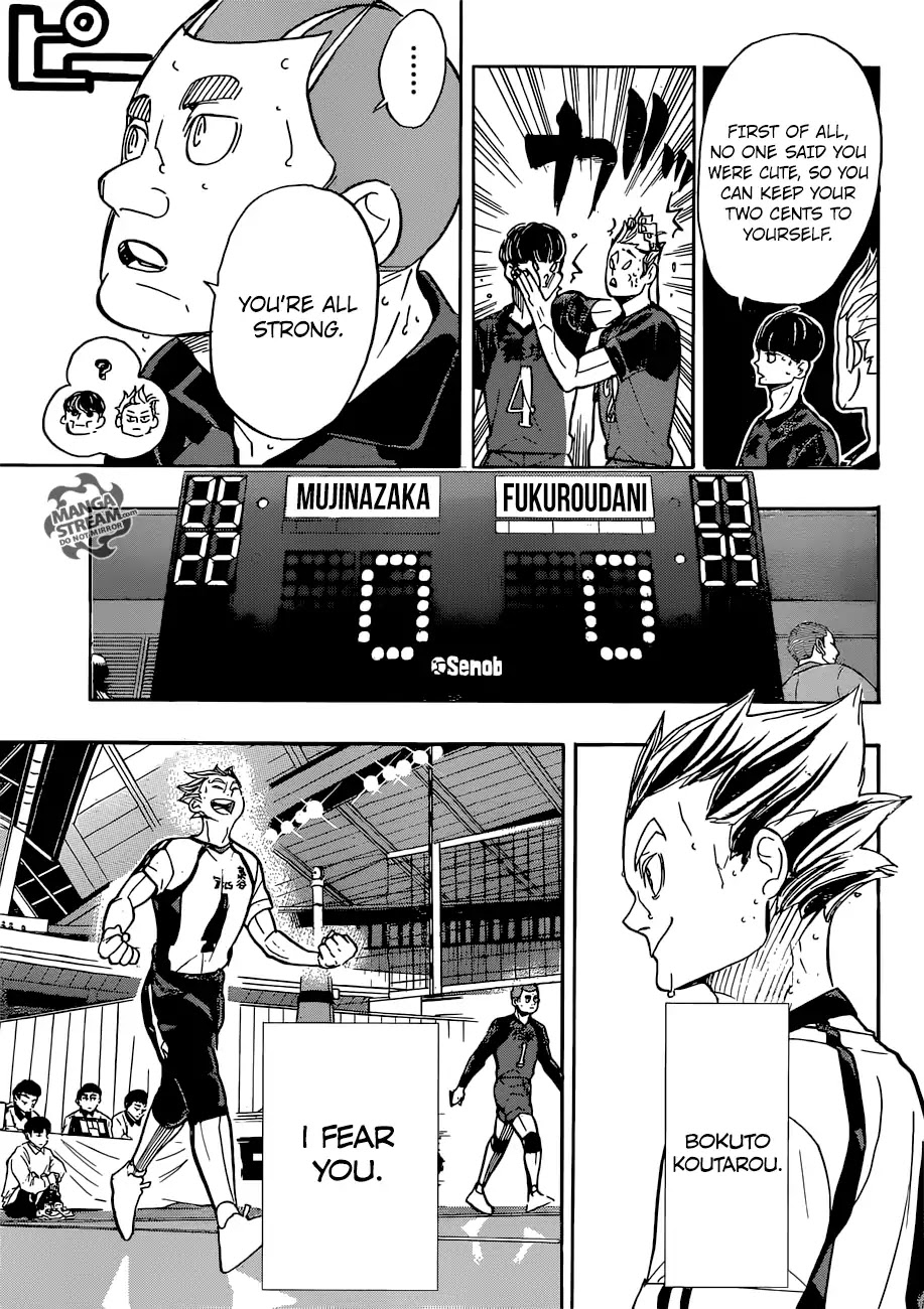 Haikyu!! Chapter 334 page 16 - Chapter 334: Breaking Free From Negativity Haruichi Furudate