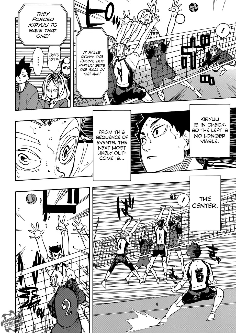 Haikyu!! Chapter 334 page 3 - Chapter 334: Breaking Free From Negativity Haruichi Furudate