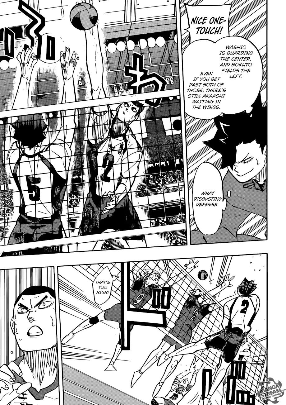 Haikyu!! Chapter 334 page 4 - Chapter 334: Breaking Free From Negativity Haruichi Furudate