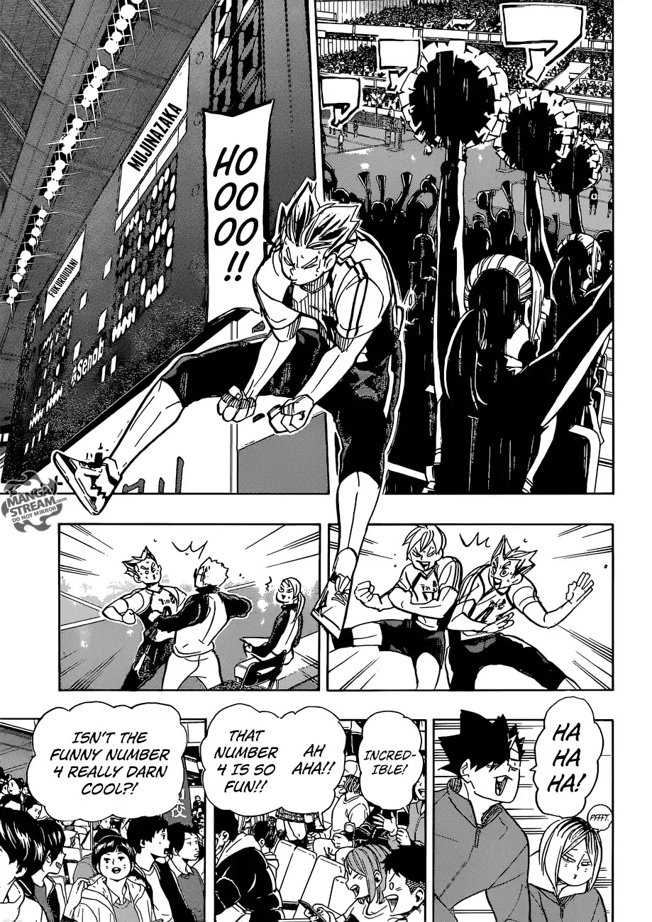 Haikyu!! Chapter 334 page 6 - Chapter 334: Breaking Free From Negativity Haruichi Furudate