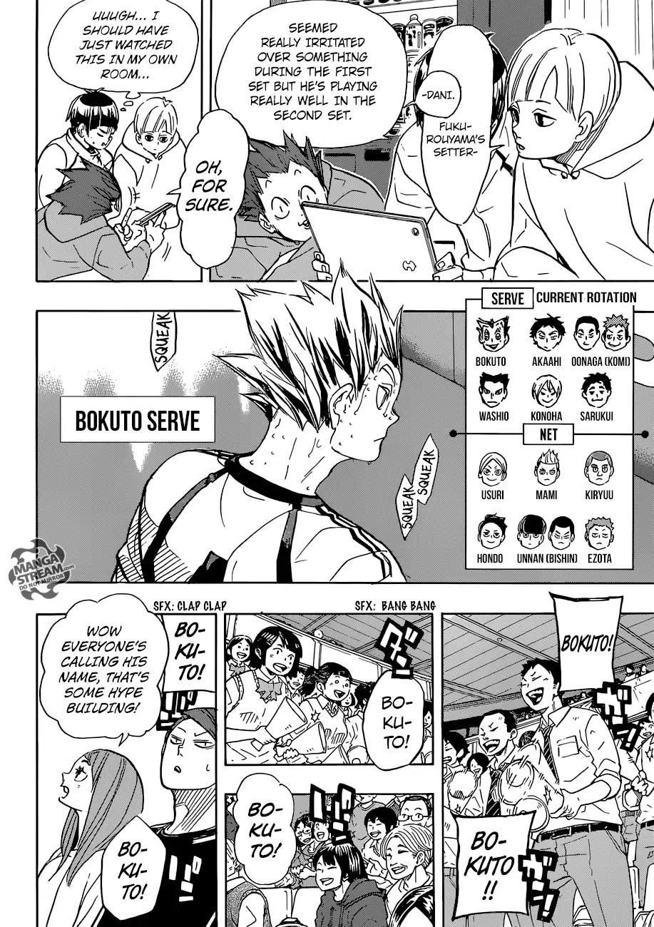 Haikyu!! Chapter 334 page 7 - Chapter 334: Breaking Free From Negativity Haruichi Furudate