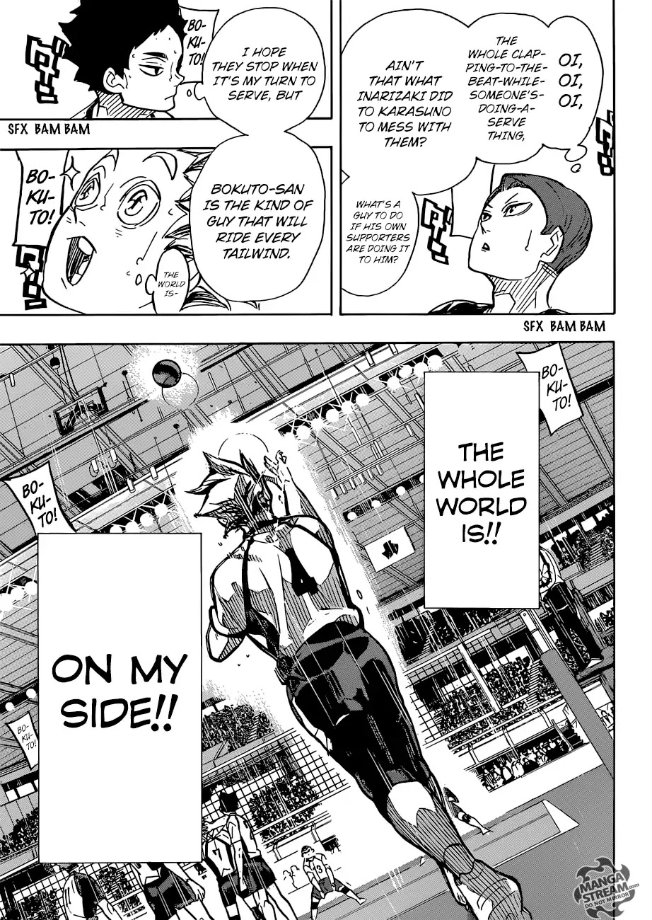 Haikyu!! Chapter 334 page 8 - Chapter 334: Breaking Free From Negativity Haruichi Furudate