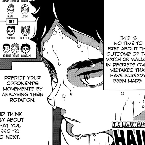 Haikyu!! Chapter 334: Breaking Free From Negativity Haruichi Furudate cover