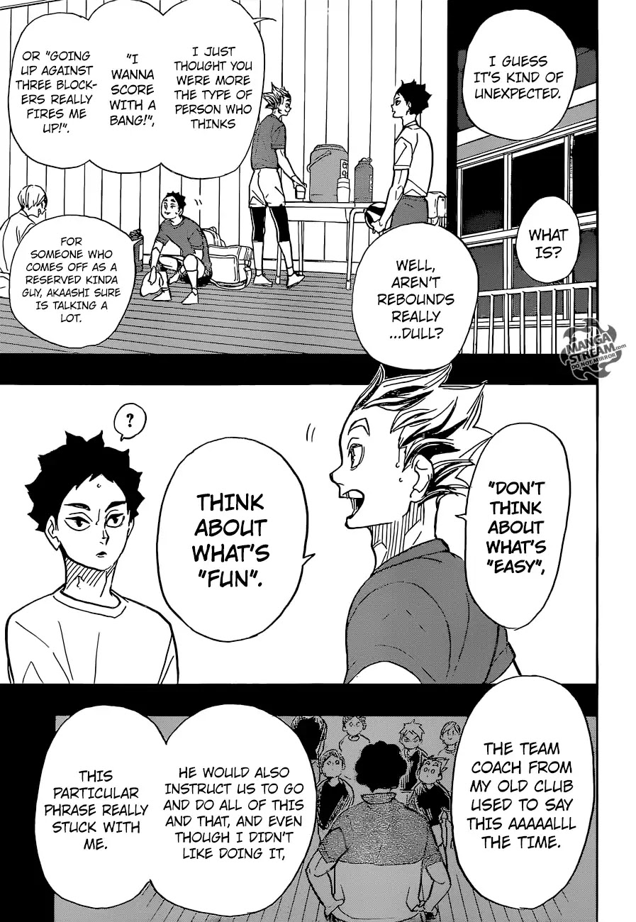 Haikyu!! Chapter 335 page 11 - Chapter 335: Mania