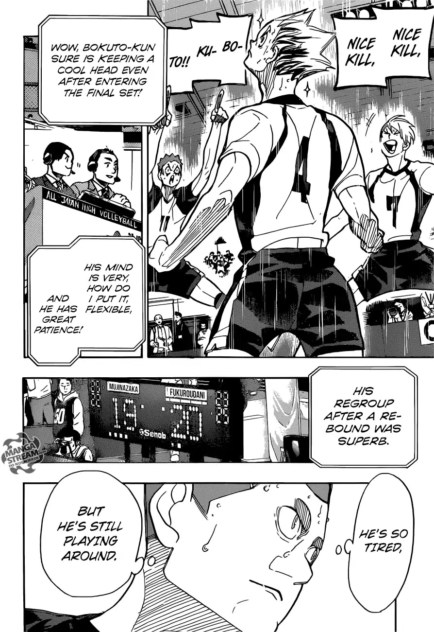 Haikyu!! Chapter 335 page 15 - Chapter 335: Mania
