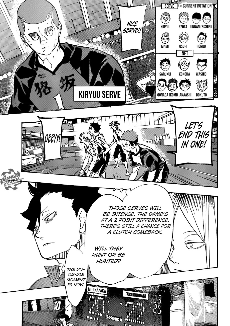 Haikyu!! Chapter 336 page 14 - Chapter 336: The Place Monsters Go