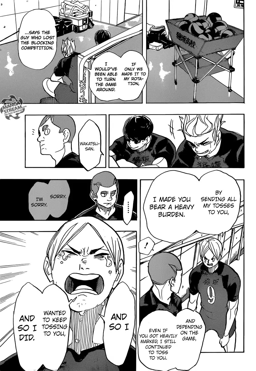 Haikyu!! Chapter 337 page 11 - Chapter 337: I