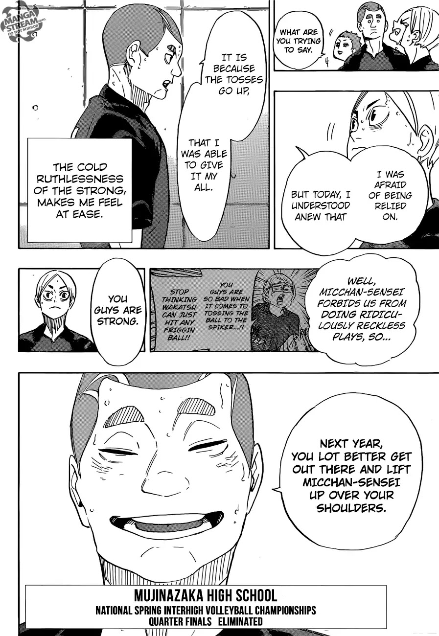 Haikyu!! Chapter 337 page 12 - Chapter 337: I