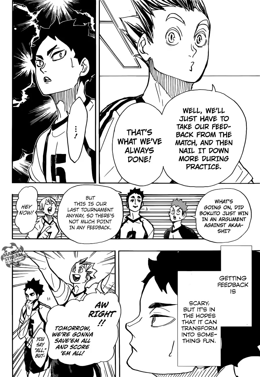 Haikyu!! Chapter 337 page 16 - Chapter 337: I