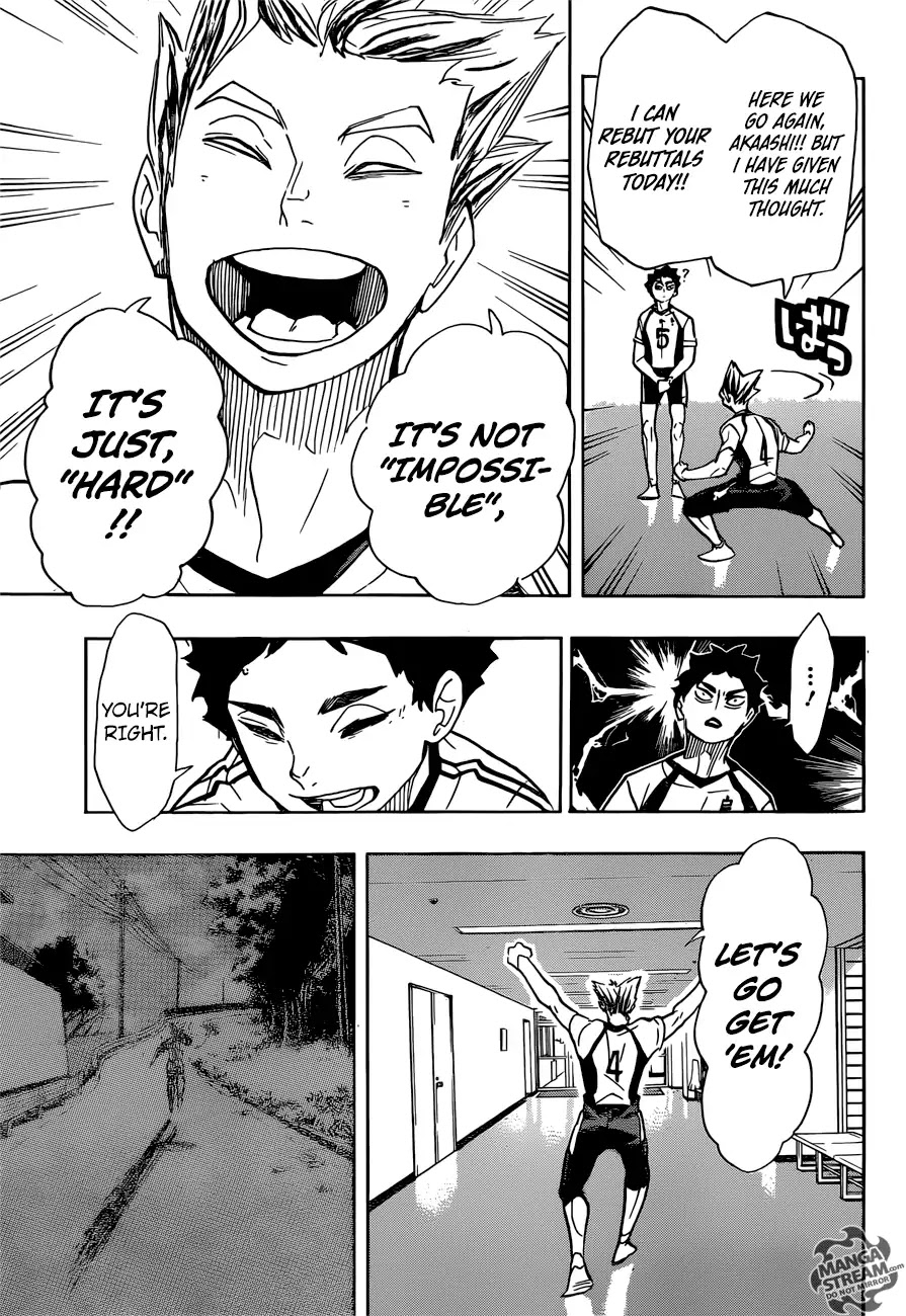 Haikyu!! Chapter 337 page 17 - Chapter 337: I
