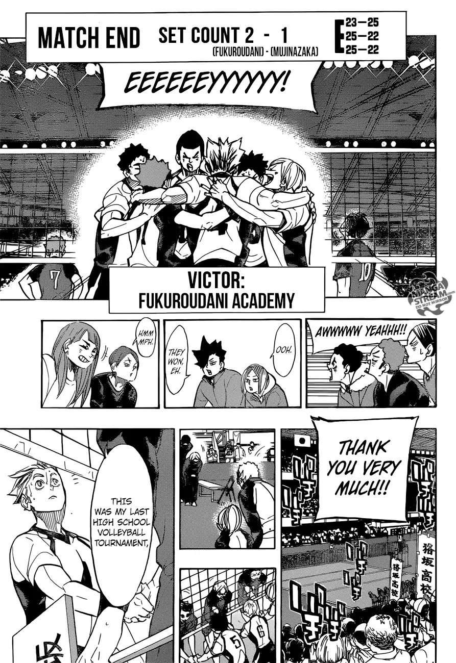 Haikyu!! Chapter 337 page 9 - Chapter 337: I
