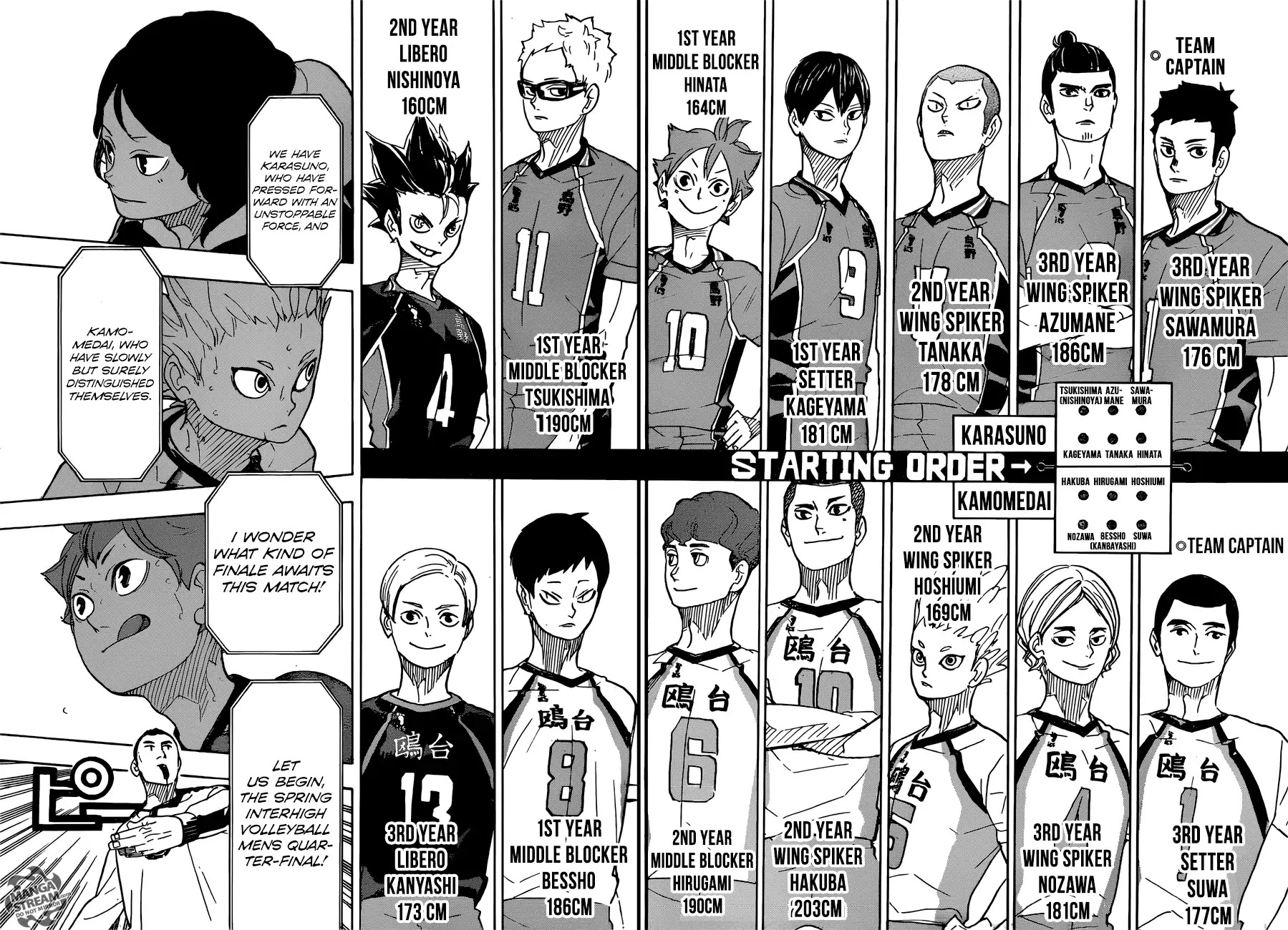 Haikyu!! Chapter 339 page 13 - Chapter 339: Acknowledgement