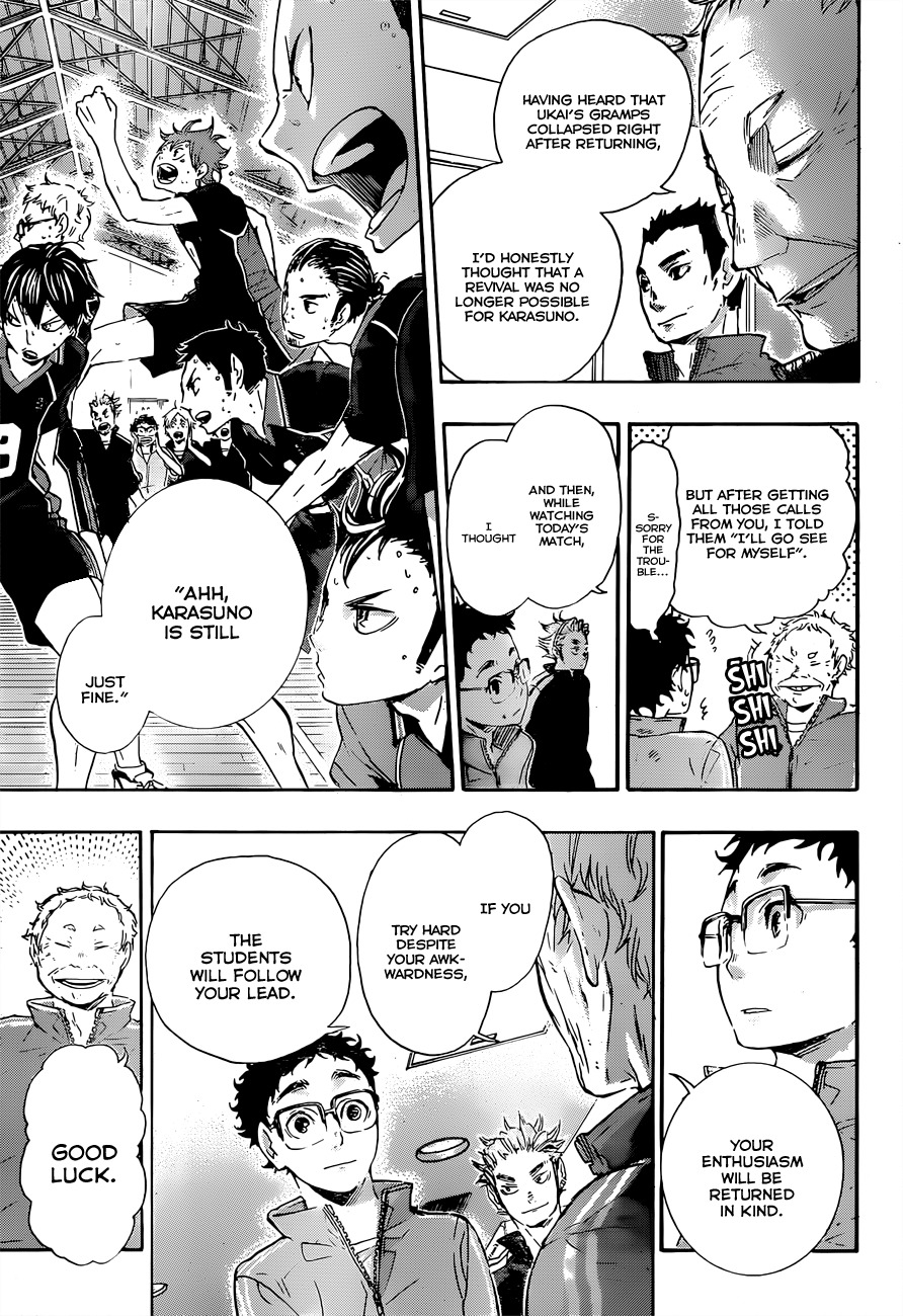 Haikyu!! Chapter 34 page 10 - Chapter 34: We'll Surely Have a Rematch