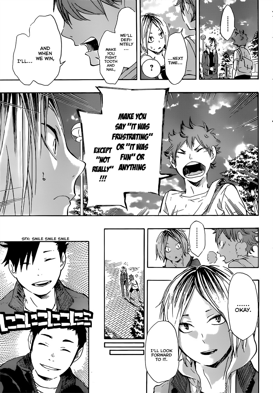 Haikyu!! Chapter 34 page 14 - Chapter 34: We'll Surely Have a Rematch