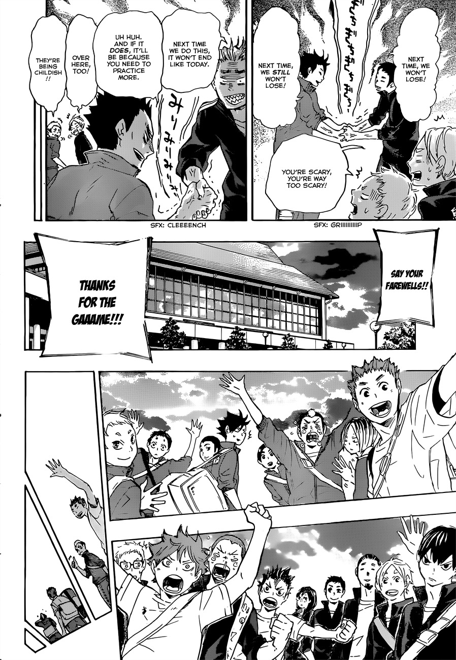 Haikyu!! Chapter 34 page 15 - Chapter 34: We'll Surely Have a Rematch