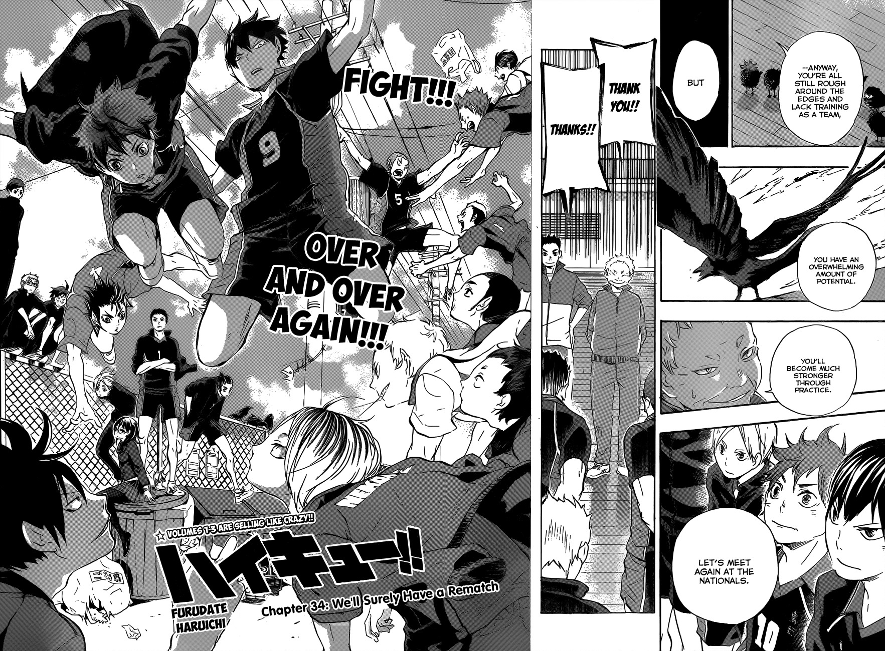 Haikyu!! Chapter 34 page 2 - Chapter 34: We'll Surely Have a Rematch