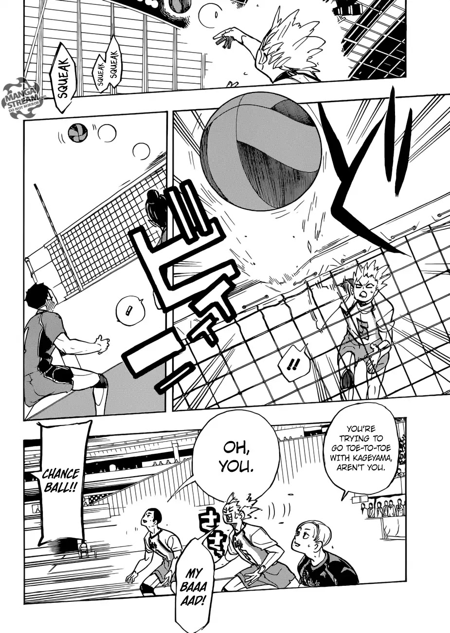 Haikyu!! Chapter 340 page 10 - Chapter 340: Burst Into Flames