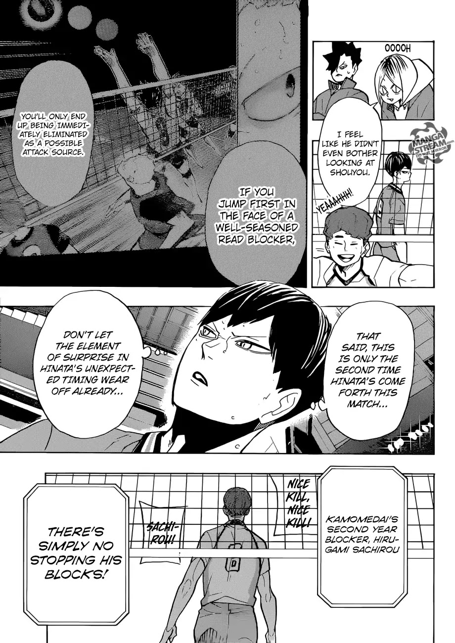 Haikyu!! Chapter 340 page 14 - Chapter 340: Burst Into Flames
