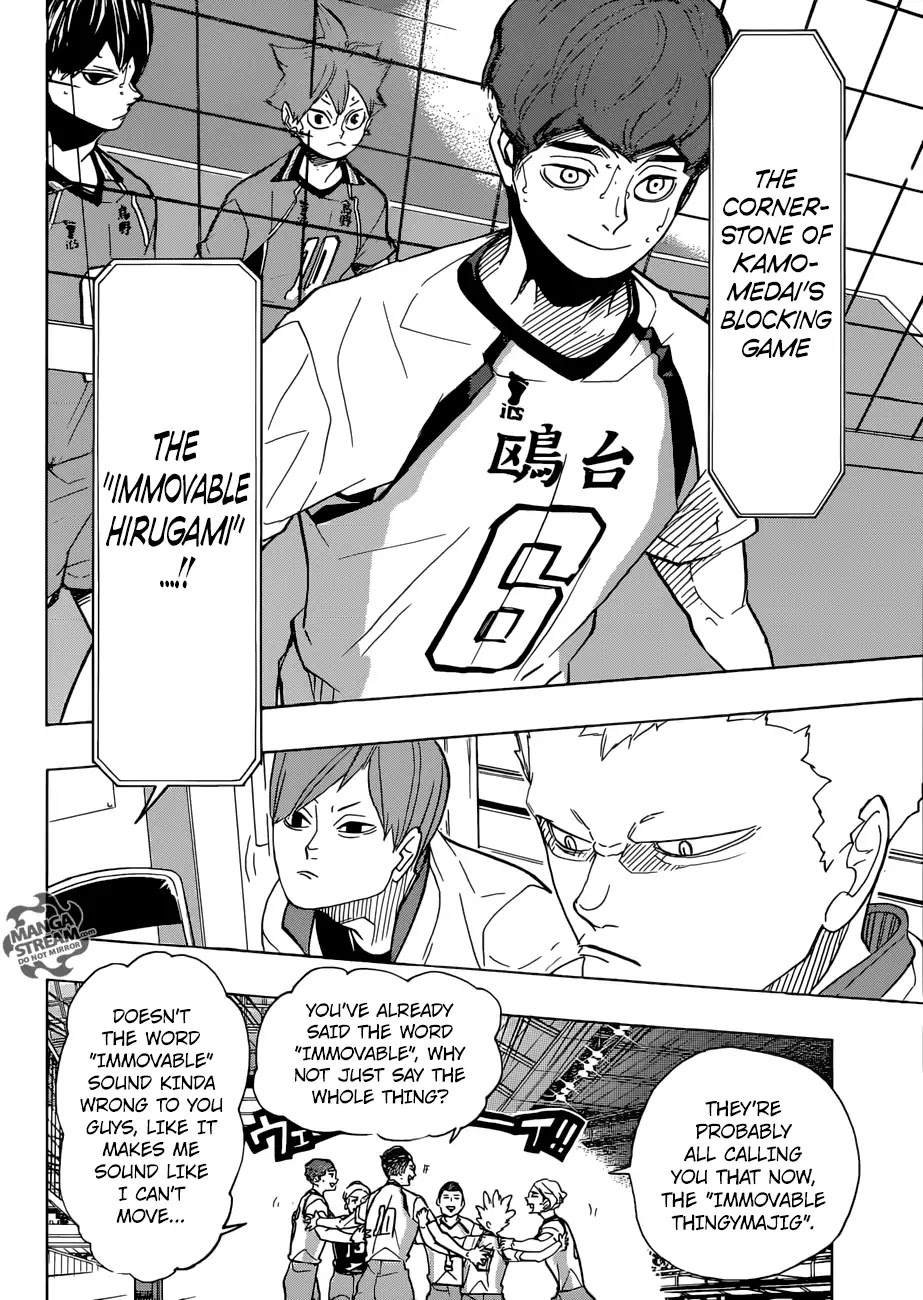 Haikyu!! Chapter 340 page 15 - Chapter 340: Burst Into Flames