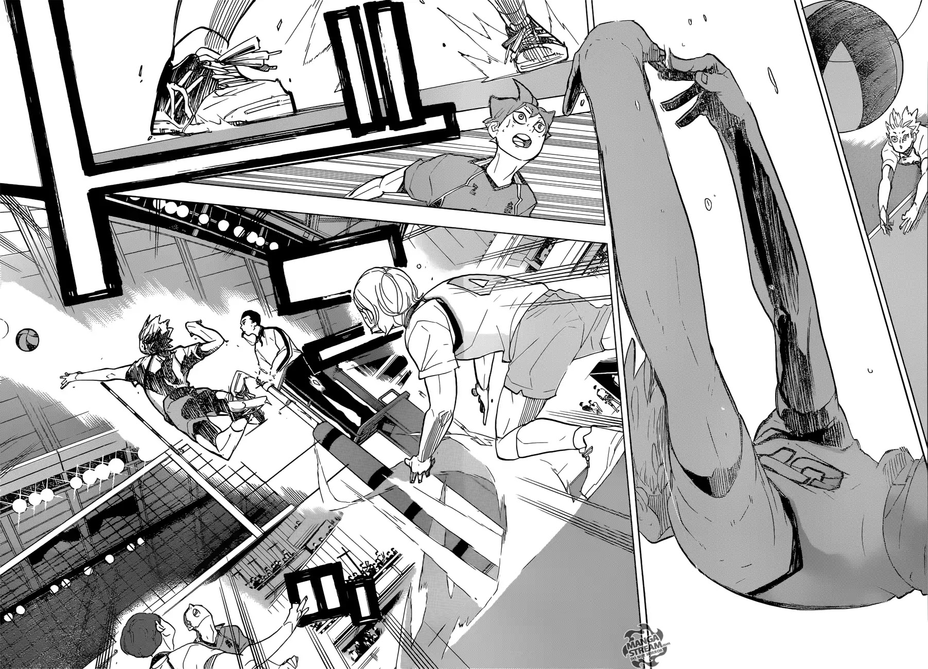 Haikyu!! Chapter 340 page 7 - Chapter 340: Burst Into Flames