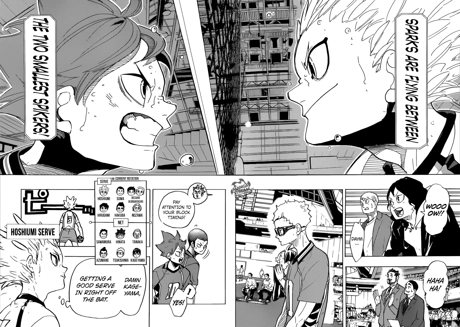 Haikyu!! Chapter 340 page 9 - Chapter 340: Burst Into Flames