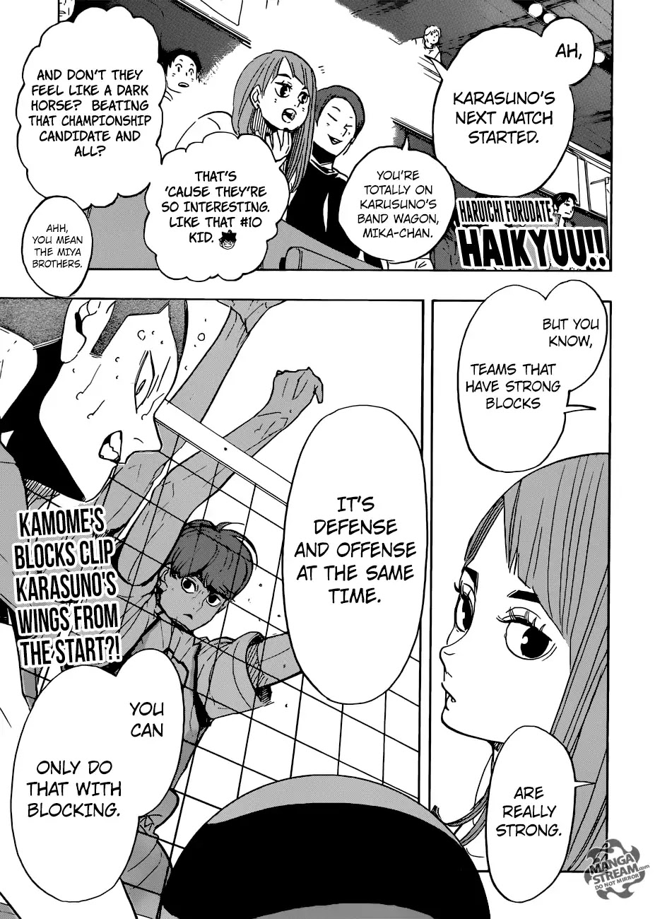 Haikyu!! Chapter 341 page 1 - Chapter 341: Vines