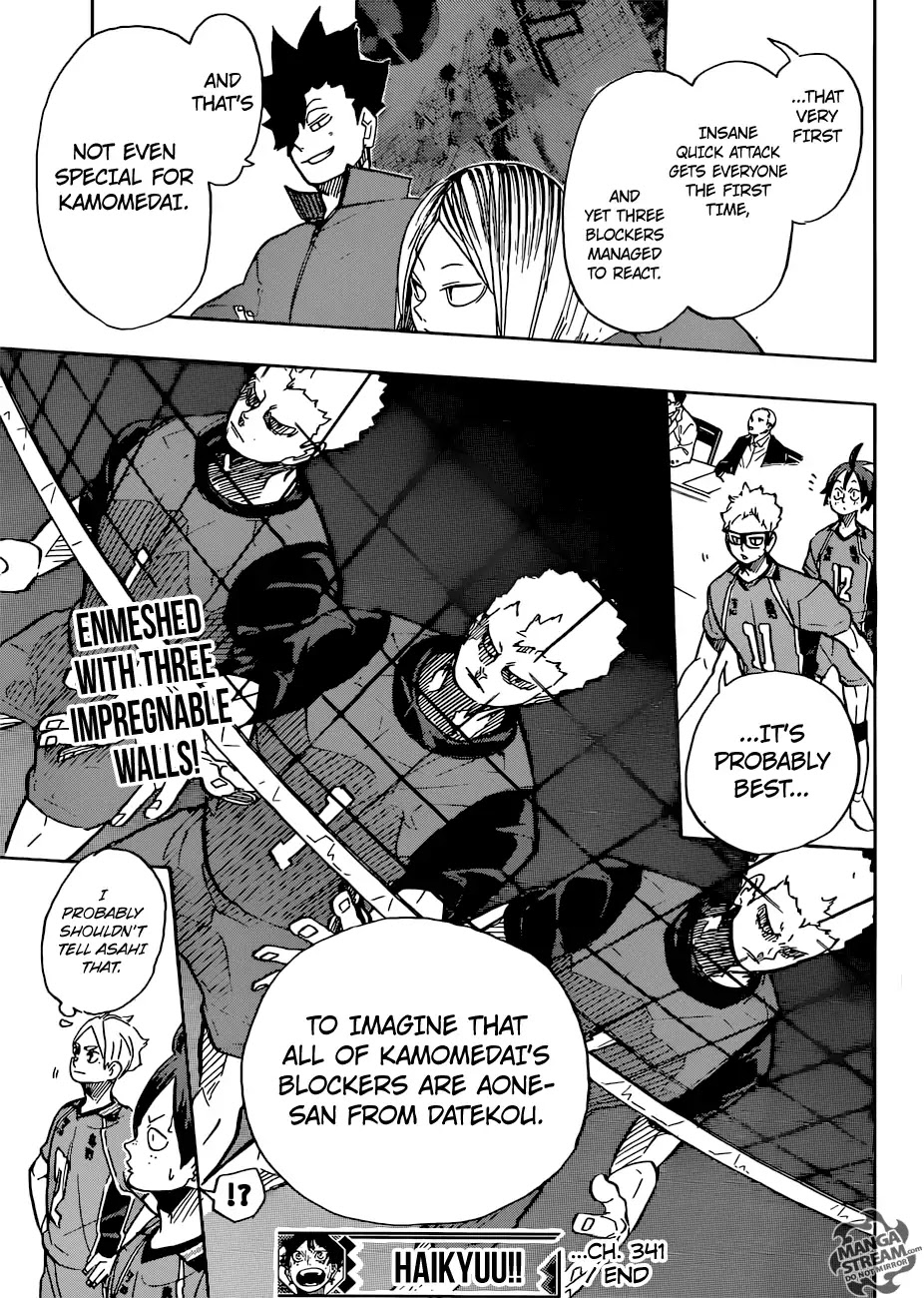 Haikyu!! Chapter 341 page 17 - Chapter 341: Vines