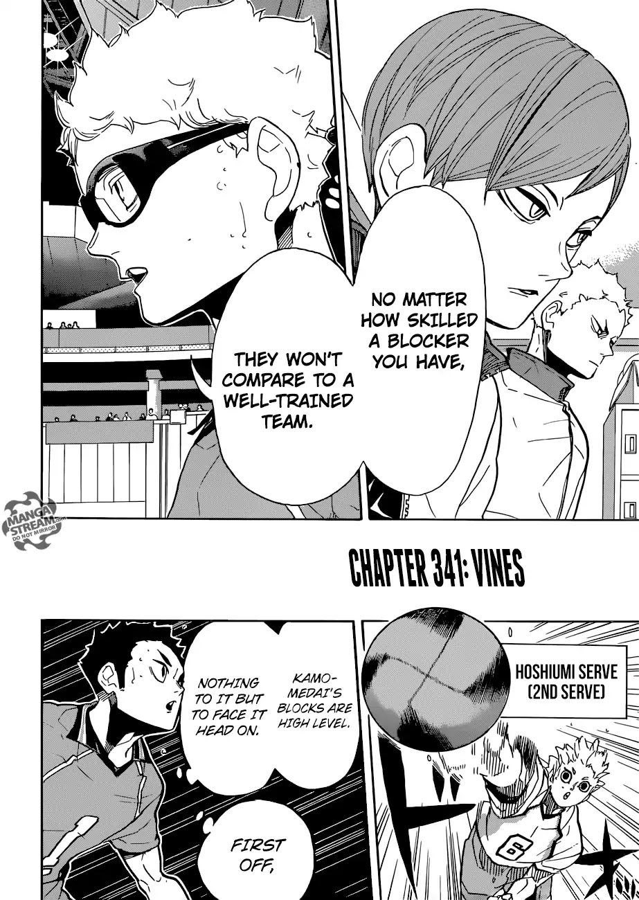 Haikyu!! Chapter 341 page 5 - Chapter 341: Vines