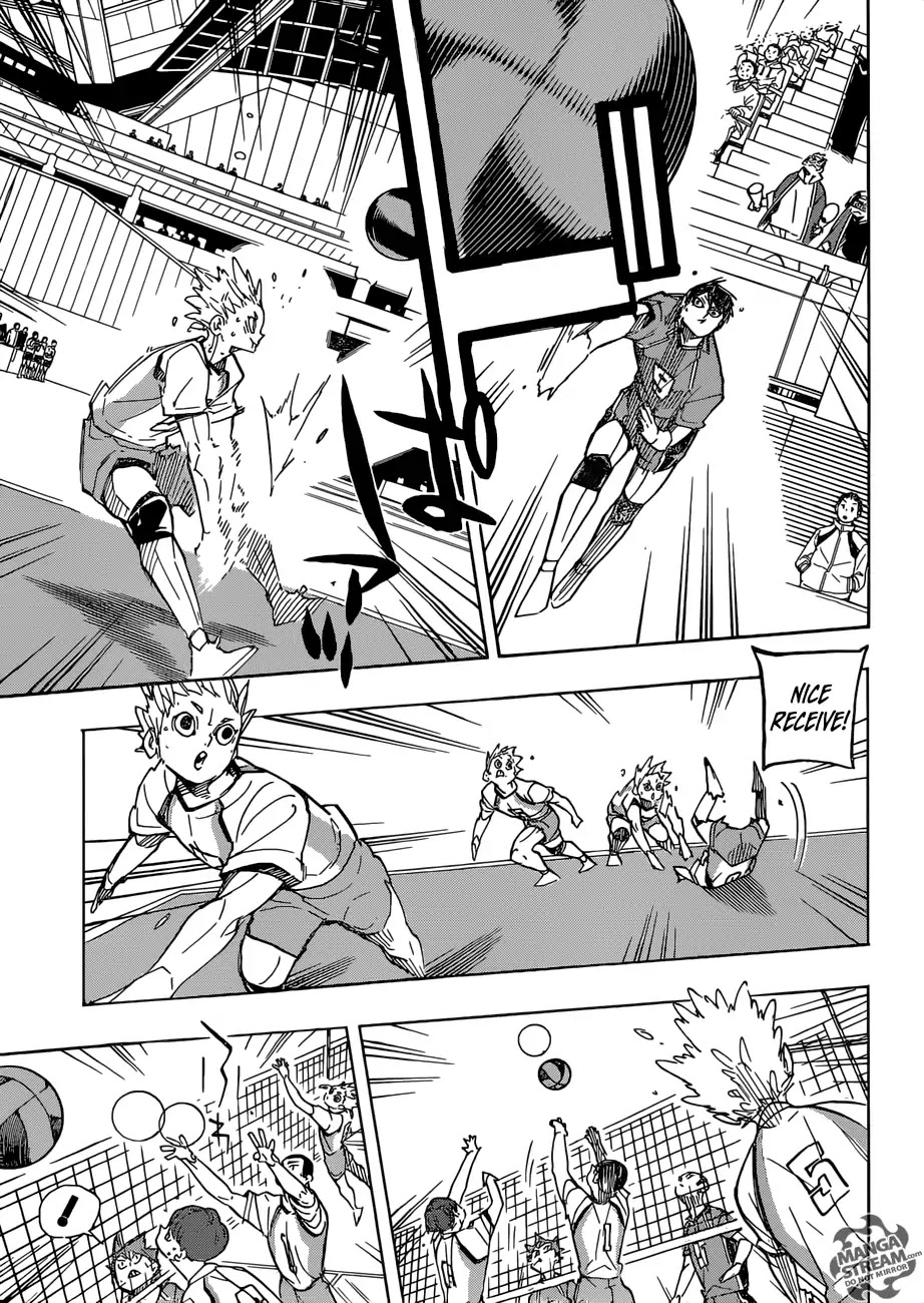 Haikyu!! Chapter 343 page 14 - Chapter 343: The Little Giant