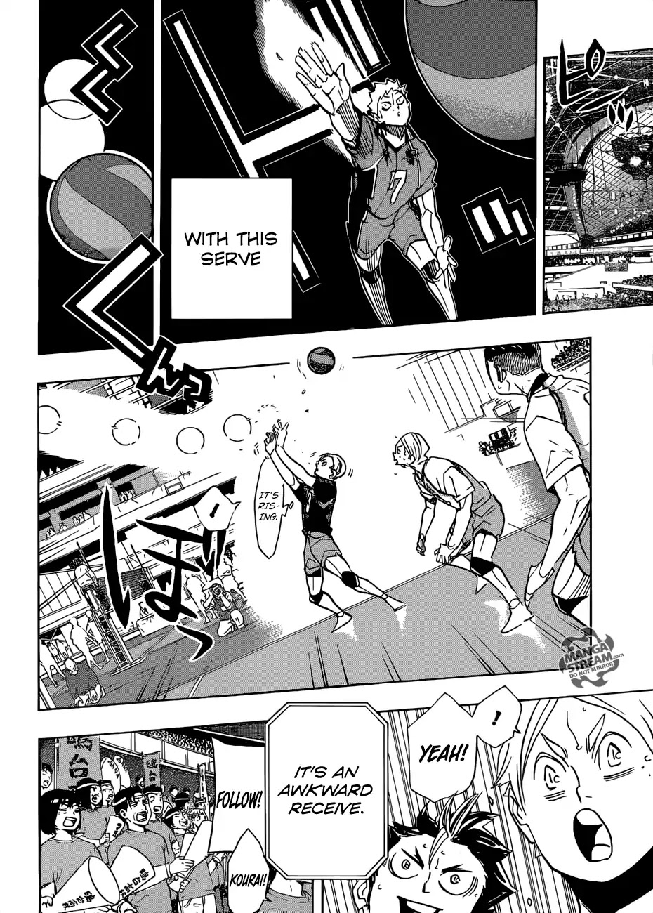 Haikyu!! Chapter 345 page 12 - Chapter 345: Closing In