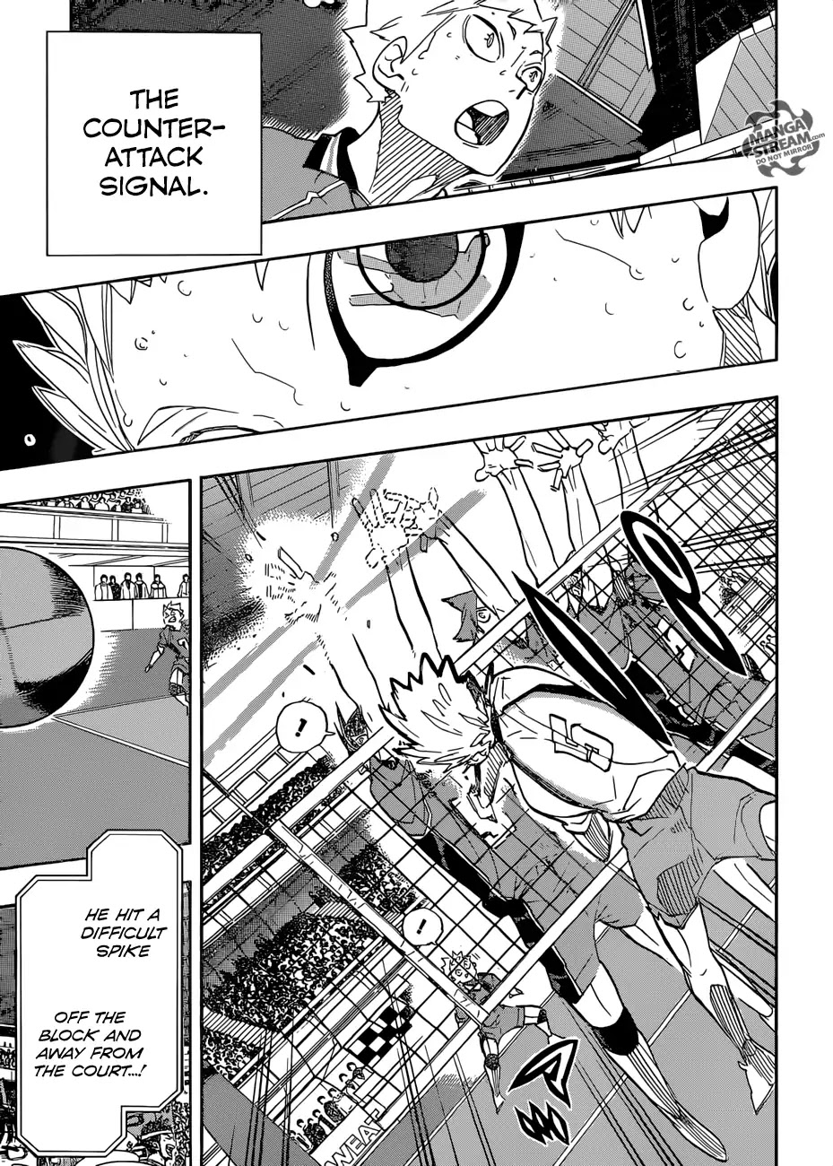 Haikyu!! Chapter 345 page 13 - Chapter 345: Closing In