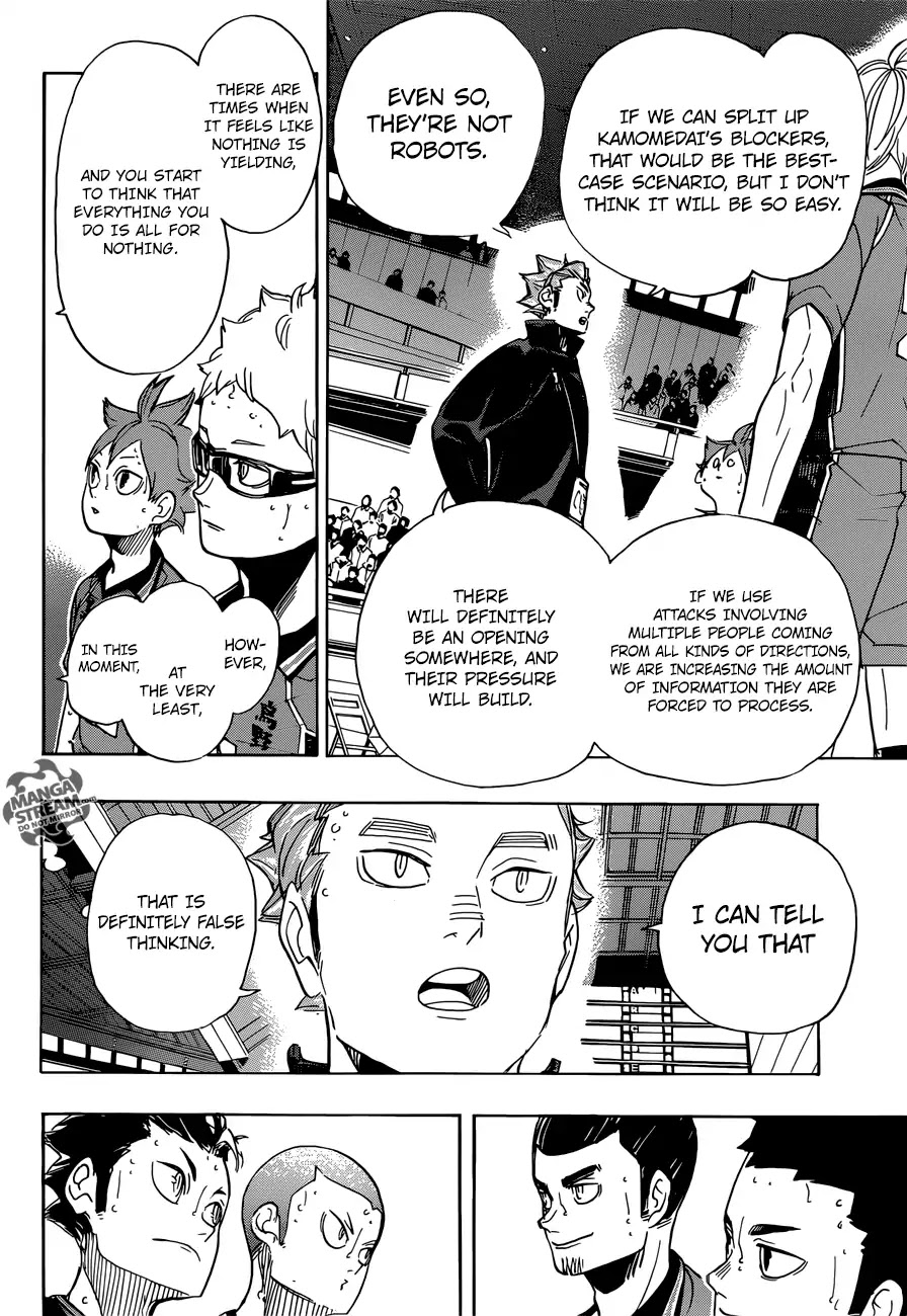 Haikyu!! Chapter 346 page 11 - Chapter 346: Calculations