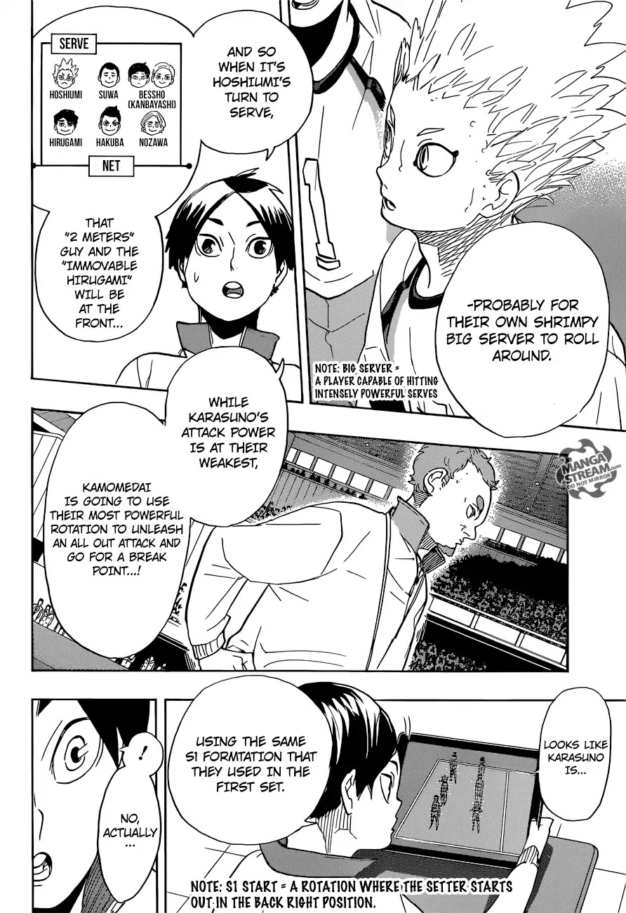 Haikyu!! Chapter 346 page 17 - Chapter 346: Calculations