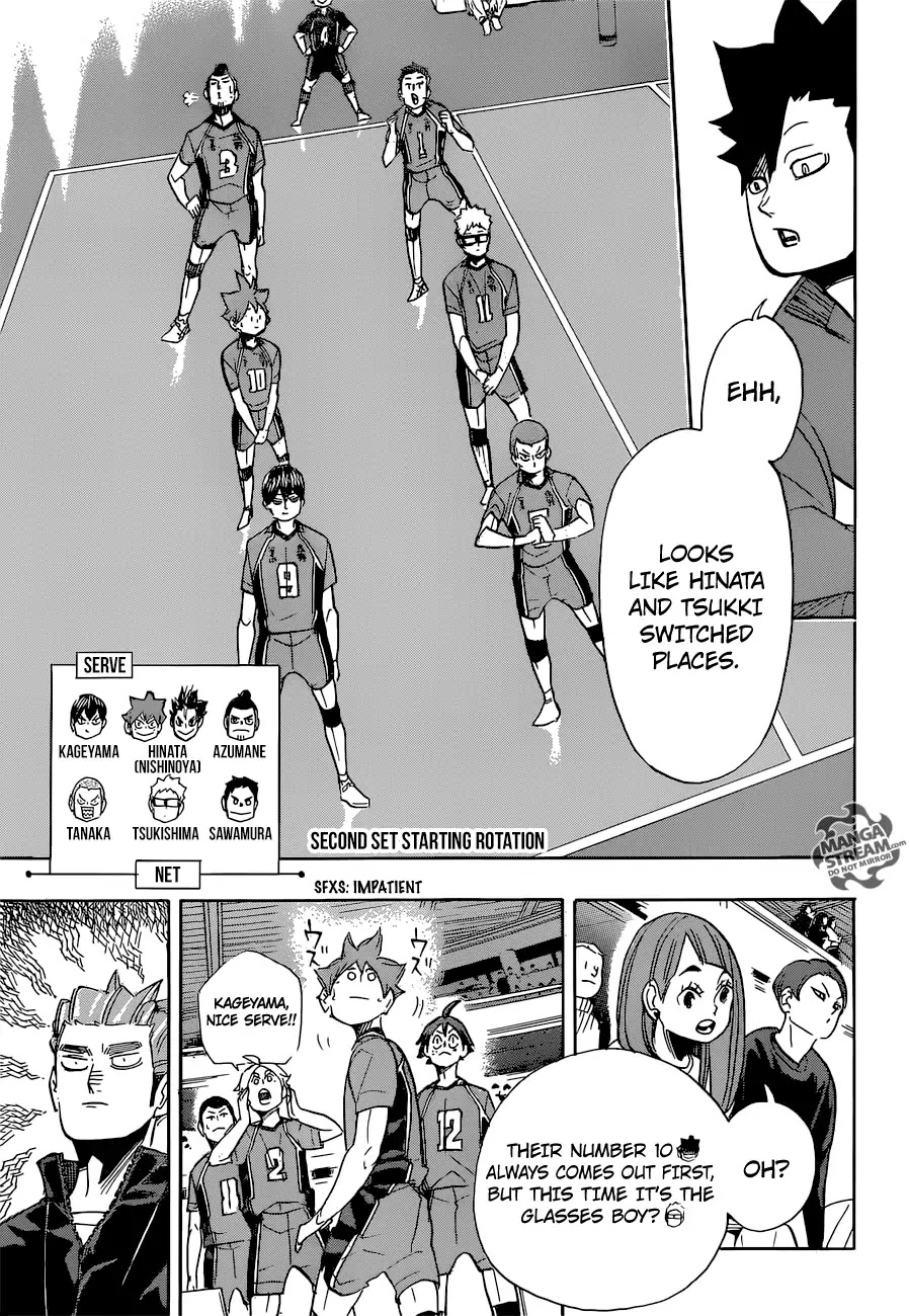 Haikyu!! Chapter 346 page 18 - Chapter 346: Calculations