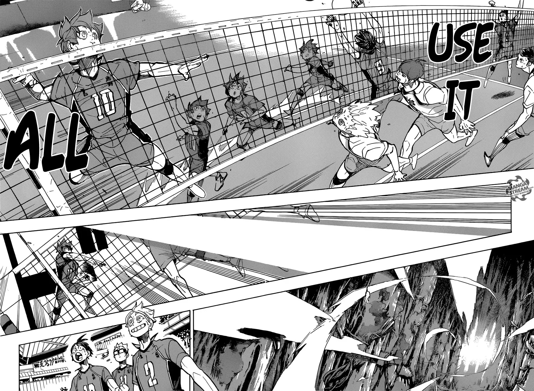 Haikyu!! Chapter 347 page 11 - Chapter 347: Air Hole