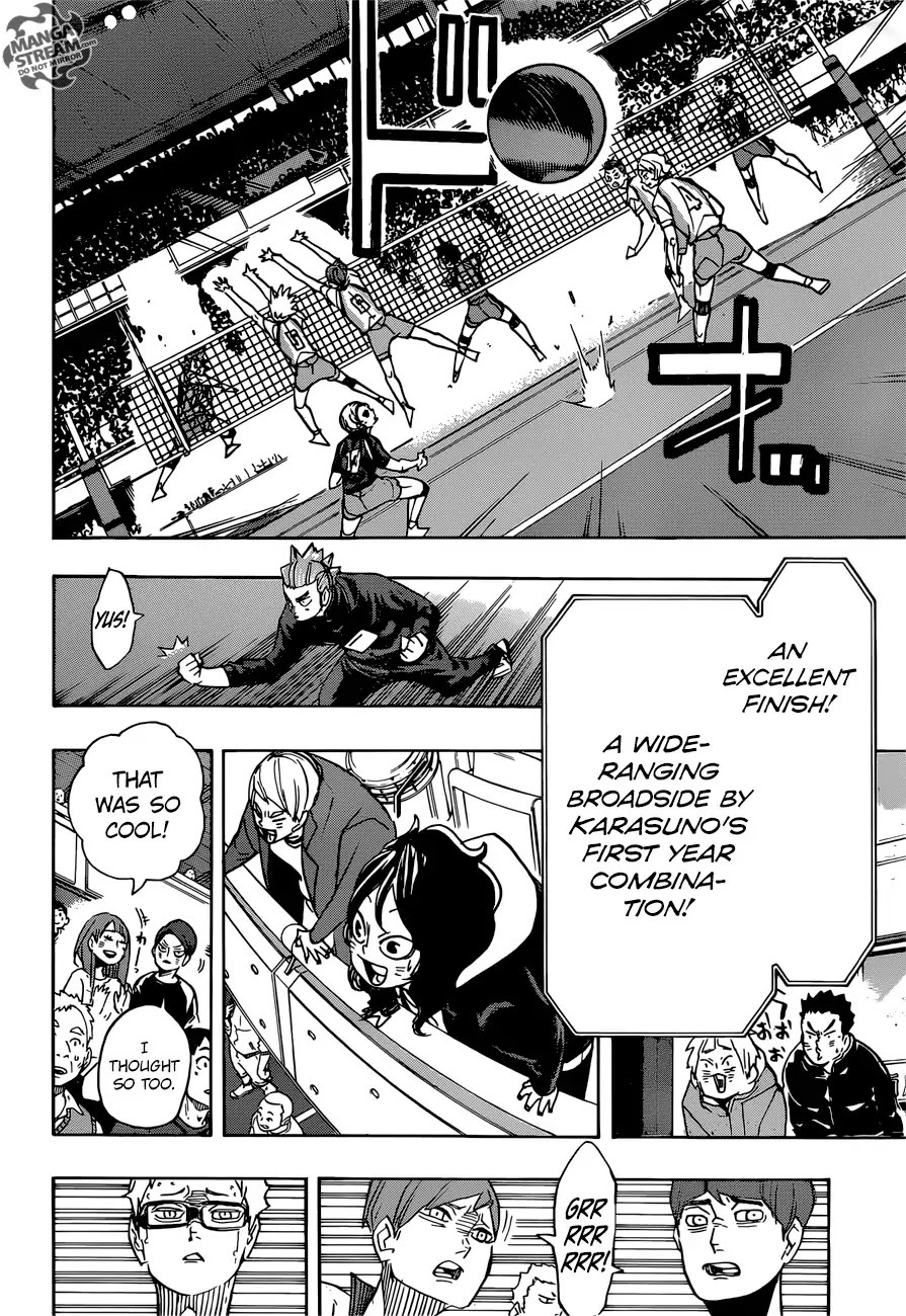 Haikyu!! Chapter 347 page 12 - Chapter 347: Air Hole