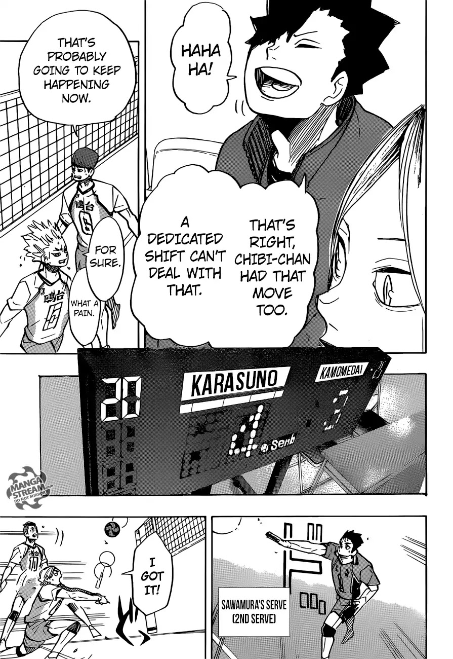 Haikyu!! Chapter 347 page 13 - Chapter 347: Air Hole