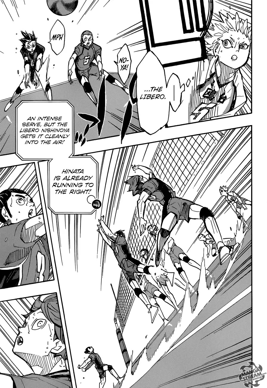 Haikyu!! Chapter 347 page 15 - Chapter 347: Air Hole