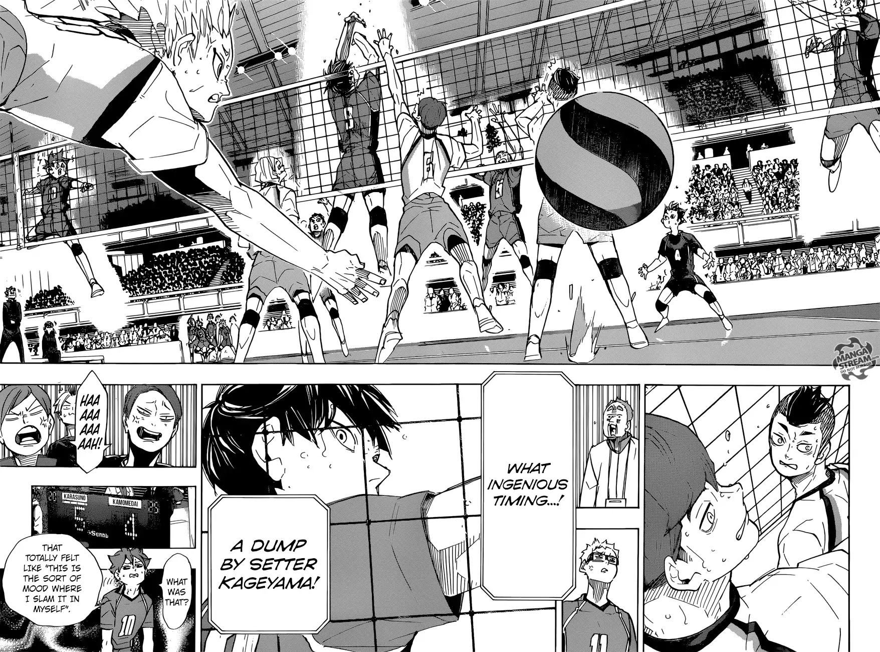 Haikyu!! Chapter 347 page 16 - Chapter 347: Air Hole