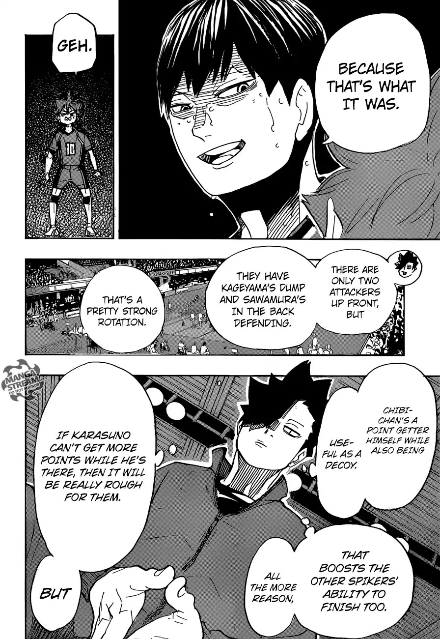 Haikyu!! Chapter 347 page 17 - Chapter 347: Air Hole