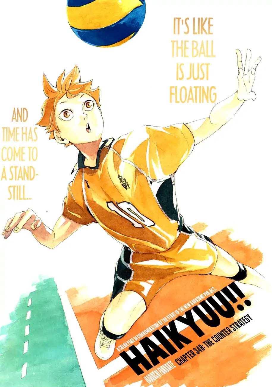 Haikyu!! Chapter 348 page 1 - Chapter 348: The Counter Strategy